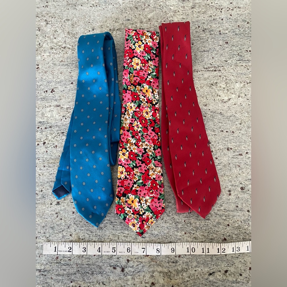 Vintage ties, 3 pack assortment